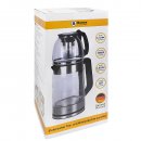 Elektrischer Tee- & Wasserkocher aus Glas (1,8 L & 1,2 L) - 1500 Watt