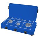 Outdoor Gaskocher 3-flammig (TRIO+) mit Gas-Anschluss (G1/4)