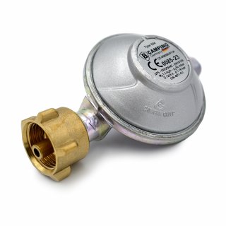 Druckminderer/Gas Regler f&uuml;r Butan- und Propan (50mbar) - G1/4&ldquo; Linksgewinde