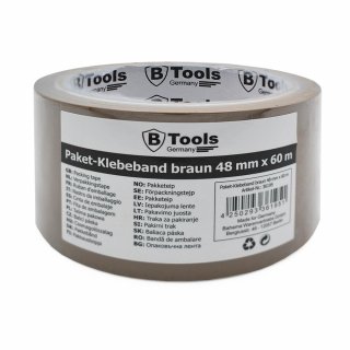 Paket-Klebeband 48 mm x 60 m - braun