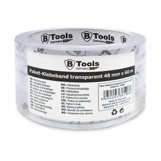 Paket-Klebeband 48 mm x 60 m - transparent