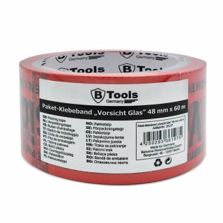 Paket-Klebeband 48 mm x 60 m - Vorsicht Glas