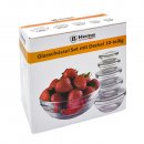 Glassch&uuml;ssel Set Vorratsbeh&auml;lter mit Deckel - 10-teilig -