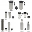 Edelstahl Thermo Isolierflasche 1000ml