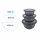 Sch&uuml;ssel mit luftdichtem Deckel - 1000 ml - STRIPE -