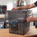 Aufbewahrungsbox mit integriertem Deckel  - 26 Liter - FOLDY -