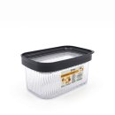 Vorratsdose mit Deckel - 700 ml - rechteckig - CRYSTAL -