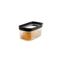 Vorratsdose mit Deckel - 700 ml - rechteckig - CRYSTAL -
