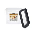 Vorratsdose mit Deckel - 1500 ml - rechteckig - CRYSTAL -