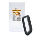 Vorratsdose mit Deckel - 2800 ml - rechteckig - CRYSTAL -