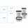 Vorratsdose mit Deckel - 2800 ml - CRYSTAL -