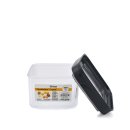 Vorratsdose mit Deckel - 550 ml - quadrat - CRYSTAL -