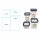 Vorratsdose mit Deckel - 1650 ml - CRYSTAL -