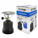 Campingkocher E190 Gaskocher Kunststoff "ECO" im Fotokarton - Schwarz