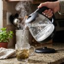 Glas Wasserkocher mit LED - 1.0 Liter