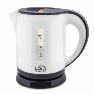 Wasserkocher kompakt 0,8L Kunststoff - Grau