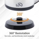 Wasserkocher kompakt 0,8L Kunststoff - Grau