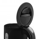 Wasserkocher kompakt 0,8L Kunststoff - Schwarz