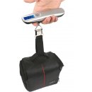 Digitale Kofferwaage Gepäckwaage bis 50kg mit Display - Silber / Schwarz