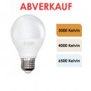 LED Lampe E-27 Birnenform 9 Watt - warmweiß (3000 K)