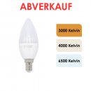 LED Lampe E-14 Kerzenform 6 Watt - warmweiß (3000 K)