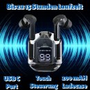 Kabellose Kopfhörer Bluetooth Headset In-Ear mit Ladecase - (BASIC LINE)