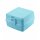 Multi Brot- und Lunch Box mit Besteck (02 1164) Aquamarin