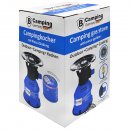 Campingkocher mit Piezozünder und Windschutz - Blau