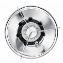 Campingkocher mit Piezozünder und Windschutz - Blau