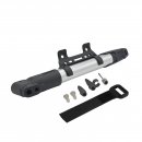 Fahrrad Luftpumpe - Alu - 30 cm inkl. Halterung & Schrauben