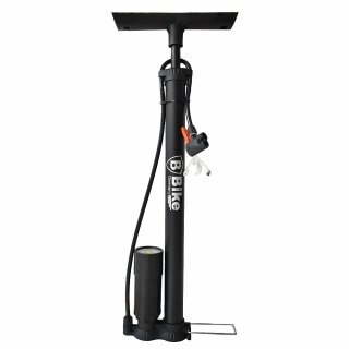 Fahrrad Standluftpumpe mit Manometer