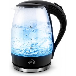 Glas Wasserkocher mit LED - 1.7 Liter