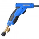 Unkrautbrenner / Unkrautvernichter mit Piezoz&uuml;ndung (Schraubventil-Gaskartuschen) - Blau