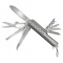 Taschenmesser aus Edelstahl mit 15 Funktionen