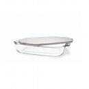 Auflaufform Glas mit Deckel - 2000ml - COMFORT - hoch