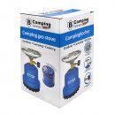 Campingkocher Metall mit Windschutz - Blau
