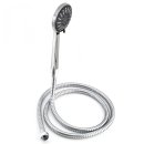 Duschbrause mit Schlauch 1,5 m "BLACK"