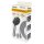 Duschbrause mit Schlauch 1,5 m "BLACK"