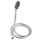 Duschbrause mit Schlauch 1,5 m "BLACK"
