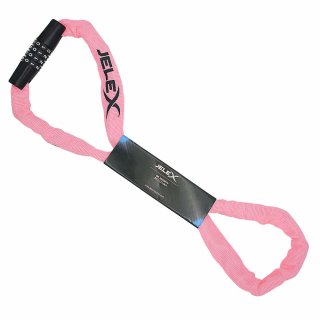 POSTEN: Fahrrad und Motorrad Kettenschloss 25 x 980 mm - rosa