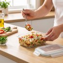 Aufbewahrungsbox mit Klick-Verschluss - rechteckig - (250 ml) - CLIP - (02 1900)