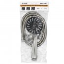 Duschbrause mit Schlauch 1,5 m "BLACK"