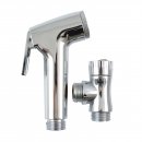 Spraybrause mit Schlauch 1,2 m "CHROM"