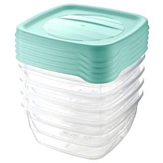 Aufbewahrungsdosen Set 5 tlg. (5 x 0,25 Liter) - TREND - (02 1028)