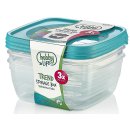 Aufbewahrungsdosen Set 3 tlg. (3 x 0,9 Liter) - TREND -...